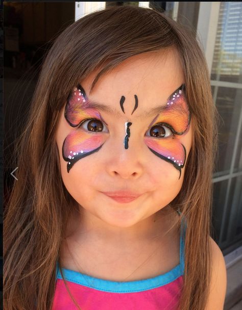 Creative Face Paint, Kids Face Painting Easy, Halloween Face Paint Ideas, Easy Face Painting Designs, Fairy Face Paint, Halloween Face Paint, Cool Face Paint, Animal Face Paintings, Festival Face Paint