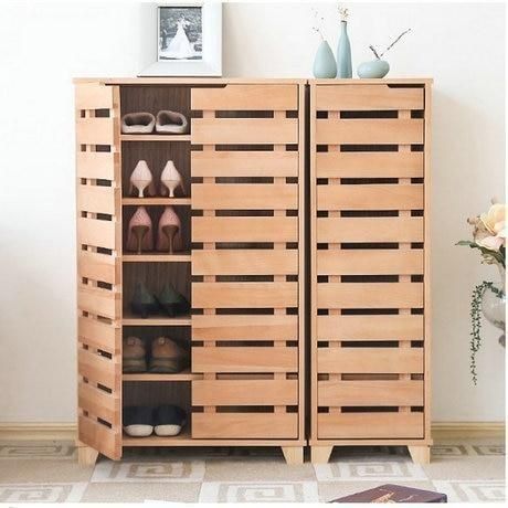 Rak Sepatu Diy, Diy Shoe Rack Ideas, Best Shoe Rack, Shoe Cabinet Design, Wooden Shoe Rack, Wood Shoe Rack, Diy Shoe Rack, Shoe Rack Closet, Wooden Shoe Racks