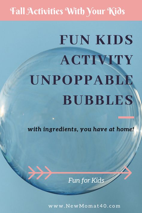 Fun Kids Activity Unpoppable Bubbles #unpoppablebubbles #bubbles #kidscraft Unpoppable Bubble, Unpoppable Bubbles, Science Projects For Kids, Science Project, Diy Activities, Kids Activity, Kids' Crafts, Science Fair, Fun Activities For Kids