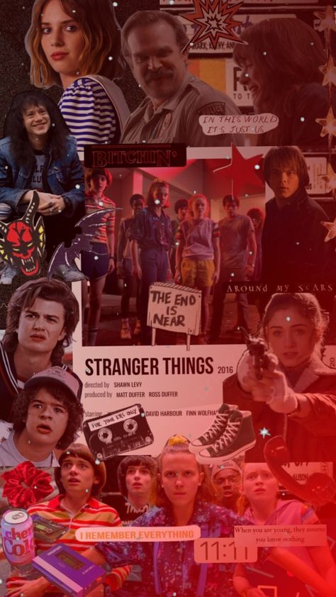 STRANGER THINGS come onnnnnn🔥🔥🔥🔥🔥🔥🔥🔥🔥🔥🔥🔥🔥❤️❤️❤️❤️❤️❤️❤️❤️ Stranger Things Homescreen, Stranger Things Moodboard, Stranger Things Sign, Stranger Things Notebook, Stranger Things Pictures, Stranger Things Collage, Starnger Things, Things Wallpaper, Stranger Things Steve