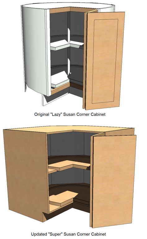 Corner Cabinet Options | Kitchen Design Concepts Corner Cabinet Solutions, Cabinet Solutions, Cabinet Options, Corner Cabinet, Corner Unit, Space Saving Solutions, Organization Solutions, Design Concepts, Smart Design