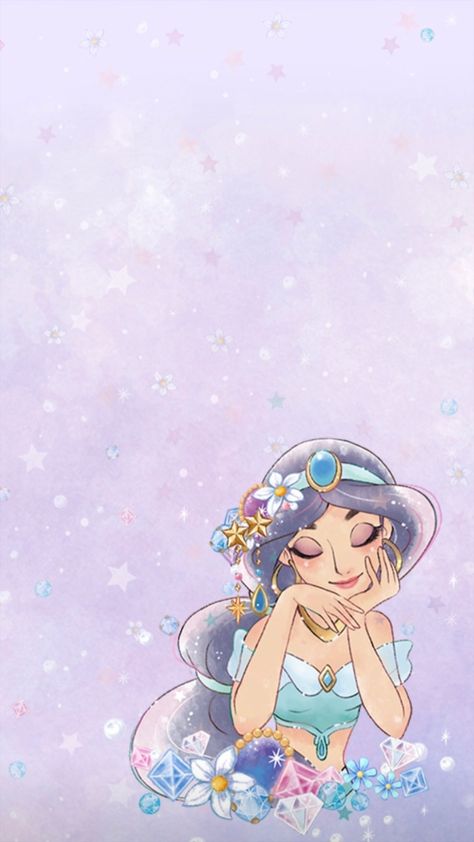 심플한 그림, Disney Princess Jasmine, Wallpaper Iphone Disney Princess, Flame Princess, Disney Jasmine, Images Disney, Disney Background, Princess Wallpaper, Disney Iphone