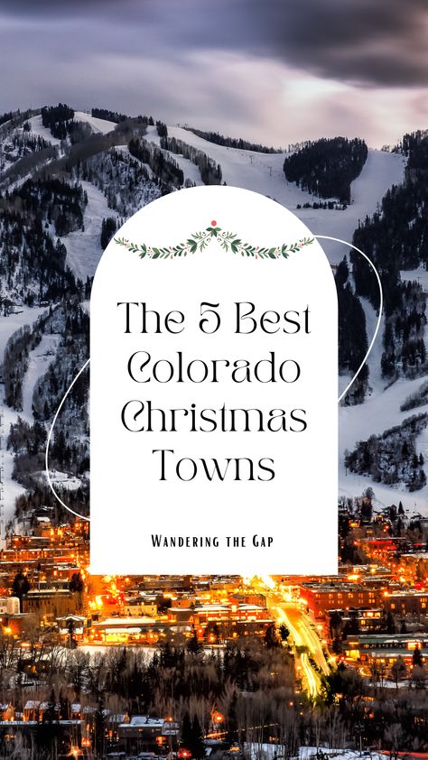 The 5 Best Colorado Christmas Towns Colorado Christmas, Christmas Towns, Colorado Towns, Pueblo Colorado, Christmas Town, Travel Bugs, Before Christmas, Holiday Fun, Christmas Fun