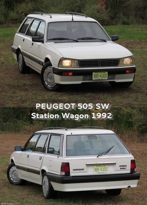 #Peugeot 505 SW(1992) 80s Cars, Classic Garden, Top Gear, Station Wagon, Wagons, Peugeot, Lion, Cars, Quick Saves