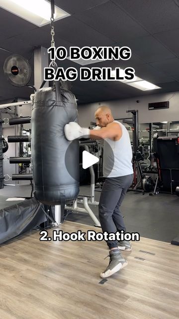 Boxing + Fitness Workouts on Instagram: "10 Boxing Bag Drills 🥊 which one is your favorite? Mine is #4 ✅ #boxing #bagwork #mma #muaythai" Mma Home Workout, How To Punch A Punching Bag, Boxing Heavy Bag Workout, Boxing Circuit Workout, Boxing Workout With Bag For Women, Boxing Drills Workouts, Boxing Bag Workout, Kickboxing Workout With Bag, Ymca Workout