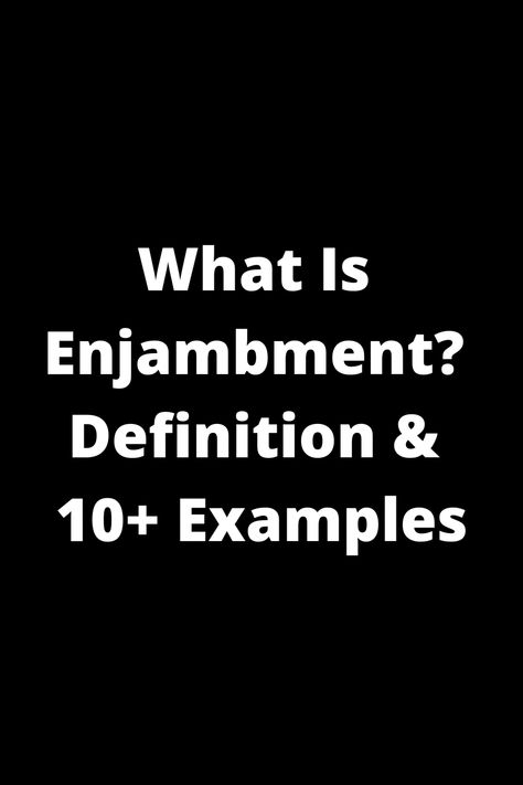 Learn all about enjambment with this comprehensive guide! Explore the definition of enjambment and discover over 10 examples to help you better understand this poetic technique. Enhance your poetry knowledge and writing skills today! Poetic Techniques, Iambic Pentameter, William Carlos Williams, Poetry Analysis, Rhyme Scheme, Forms Of Poetry, Free Verse, Literary Devices, Poetry Lines