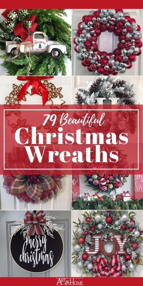 Homemade Christmas Wreaths, Birthday Wreath, Holiday Wreaths Diy, Christmas Mesh Wreaths, Diy Christmas Decorations, Christmas Wreaths To Make, Navidad Diy, Xmas Wreaths, Christmas Style