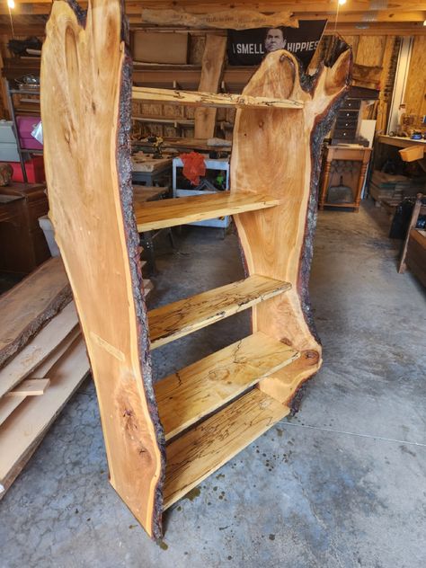 Live Edge Ideas, Edge Ideas, Handmade Shelf, Live Edge, Woodworking, Shelves, Wall, Furniture, Quick Saves