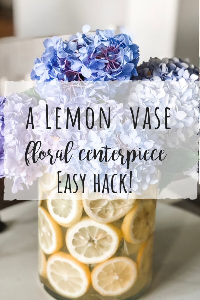 Lemon vase floral centerpiece hack that’s so easy and cute to make! Italian Baby Showers, Lemon Vase, Inexpensive Centerpieces, Wilshire Collections, Lemon Themed Party, Lemon Centerpieces, Lemon Themed Bridal Shower, Styling Home, Lemon Flowers