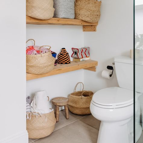 Browse Photos | Apartment Therapy Urban Outfitters Bathroom, Cedar And Moss, Penny Tile, Primary Bathroom, Plywood Panels, Mish Mash, Console Cabinet, Apartment Aesthetic, Concrete Tiles