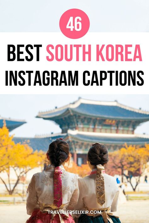 Best South Korea Instagram captions & quotes Funny Korean Quotes, Korean Ig Captions, Korean Captions For Instagram In English, Korean Instagram Captions, Korea Caption Instagram, South Korea Quotes, Korean Insta Captions, Seoul Quote, Korean Captions For Instagram