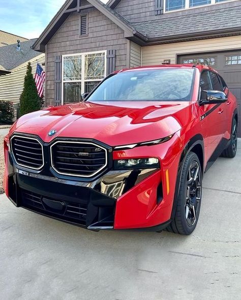 Hype Garage on Instagram: "The new BMW XM spec’d in red!! Swipe to see more!! 👀👀 • Photo: @cheriel711 • Follow 🚘 @hype_garage 🚘 for the latest automotive news and content! • #bmw #bmwm #bmwxm #xm" Bmw Latest Model, Bmw 4x4, Bmw I8 Black, Bmw Xm, Bmw X5 M Sport, Bmw Sports Car, Latest Bmw, Honda Accord Sport, Dream Cars Bmw