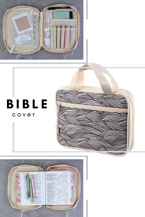 Diy Scripture Case, Bible Bag Pattern, Bible Covers Pattern, Sew Bible Cover, Bible Cases For Women, Bible Bag Ideas, Diy Bible Bag, Bible Cover Diy, Bible Bags Totes Diy