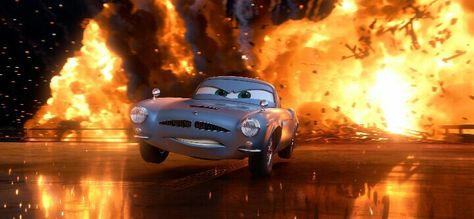 Disney Cars 2 Finn Finn Mcmissile, Cars 2 Movie, Cars Disney Pixar, Disney Cars Movie, Ferrari Enzo, Pixar Films, British Sports Cars, Cars 2, Cars Movie