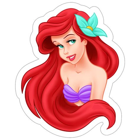 Ariel Cake Toppers, Princess Party Cake, Princesa Ariel Disney, Little Mermaid Cake Topper, Disney Princess Cake Topper, Ariel Cake, Candy Gifts Diy, Baby Disney Characters, Princesa Sophia