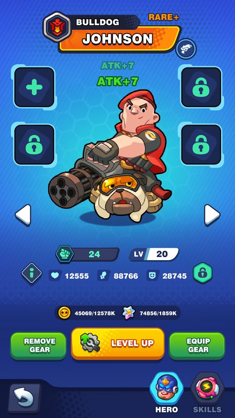 2020 Game UI Design (Abandoned Game Project) on Behance Ux Game Design, Game Ux Design, Pixel Game Ui, Game App Design, Game App Ui, Game Interface Design, Ui Game Design, Mobile Game Ui, Idle Game