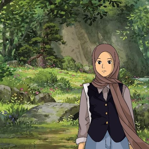 Studio Ghibli Characters, Japanese Animated Movies, Ghibli Artwork, Anime Boy Sketch, Anime Drawing Books, Anime Muslim, Studio Ghibli Art, Ghibli Art, Ethereal Art