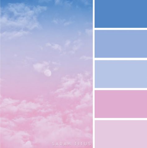 Color Palette Cotton Candy, Pink Blue Pastel Palette, Rainbow Pallete Colour Palettes Pastel, Pink Purple Pastel Palette, Pink Purple Blue Pastel Color Palette, Nursery Guest Room Combo, Color Palets, Lover Wedding, Cabin Interior Design