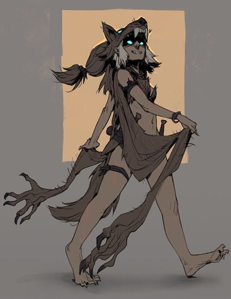 Werewitch by Andrew Mar Werewolf Witch, Werewolf Art, Wolf Girl, Arte Fantasy, Fantasy Inspiration, Character Design References, Character Creation, Dnd Characters, Creature Design