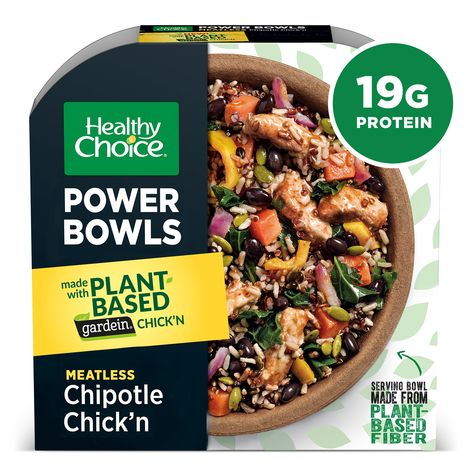 Multigrain, Roasted Pepitas, Ready Set Eat, Flavorful Vegetables, Power Bowls, Healthy Choice, Chipotle Pepper, Frozen Meals, Pepper Sauce