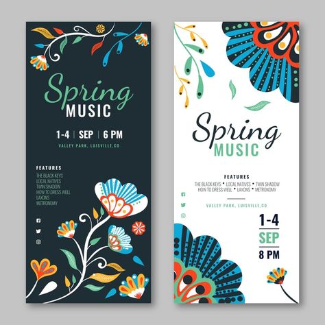 Free Vector | Hand drawn vertical banner design Vertical Banners Design, Vertical Banner Design, Standing Banner Design, Banner Flower, Banner Inspiration, Roll Banner, Standee Design, Custom T Shirts Design, Vertical Banner