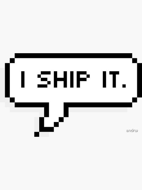 i ship it by andrw My Ships Template, Ships Template, Understand My Ship Template, There Once Was A Ship That Put To Sea, Ship Templates Meme, Kaws Painting, Kanna Kamui, Ship It, Jewelry Board