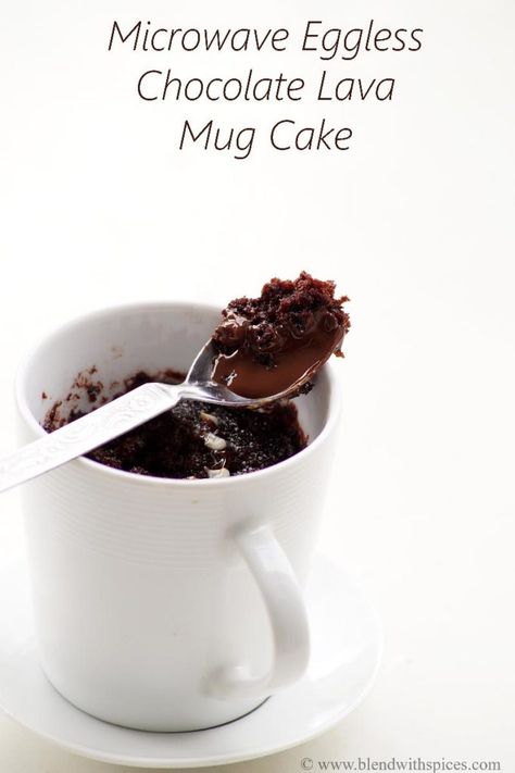 Chocolate Lava Mug Cake Microwave, Mug Lava Cake, Lava Mug Cake Recipe, Microwave Lava Cake, Chocolate Lava Mug Cake, Lava Mug Cake, Cake Microwave, Molten Chocolate Lava Cake, Mug Cake Recipe