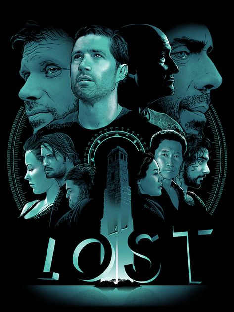 LOST, by Joshua Budich. Gallery 1988: West, “The Official Bad Robot Art Experience” Lost Movie, Lost Poster, Bad Robot, Lost Tv Show, Devious Maids, Hemlock Grove, Great Tv Shows, Geek Art, Robot Art