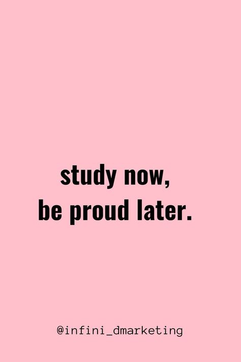 Study Quotes Wallpaper, Quotes Wallpaper Pink, Study Now Be Proud Later, Wallpaper Background Black, Pink Wallpaper Background, Pink Wallpaper Quotes, Motivation Sentences, Quotes Dream, Black Inspirational Quotes