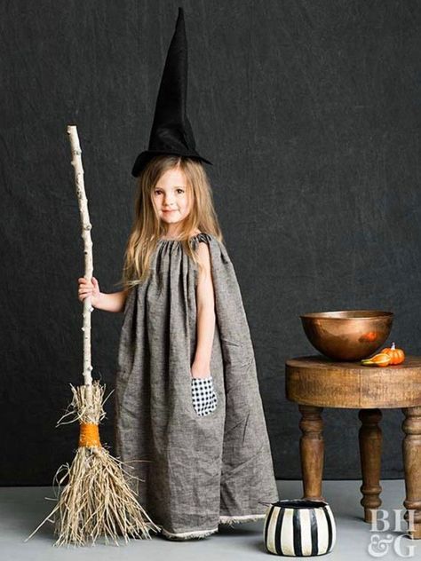 Veselý Halloween, Kids Witch Costume, Easy Halloween Costumes Kids, Forest Witch, Witch Diy, Witch Halloween Costume, Fantasias Halloween, Witch Costume, Easy Halloween Costumes