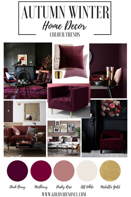 7+ Beautiful Living Room Color Scheme With Plum Accent Wall Photos -  -  Check more at https://color-combination.com/7-beautiful-living-room-color-scheme-with-plum-accent-wall-photos/ Creeping Avens, Avens Flower, Plum Room, Burgundy Bedroom, Dark And Moody Interiors, Burgundy Living Room, College Bedroom Apartment, Condo Decor, Salon Interior Design