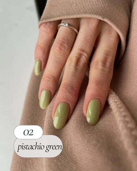 [Part 2. ] Nail's Trends | Spring- Summer 2024. ☁️ sky blue nails **Sky blue nails** are another popular pastel shade for spring 2024. This subtle hue is a great way to add a touch of color to your look without being overwhelming. 💚 pistachio green nails Are another perfect match for spring, with their light green shade bringing a fresh vibe to your look. Spring green nails are becoming increasingly popular this year. 💜lilac nails Are also trending for spring 2024. This color is a fa... Summer Nails Green Pastel, Pistachio Nail Color, Nail Summer 2024 Trends, Pistachio Green Nails, Pistachio Nails, Spring Green Nails, Nails Light Green, Nails Sky Blue, Light Green Nails