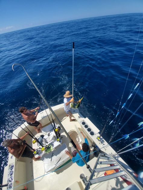 Deep Sea Fishing Capt. Tom's Big Game Fishing offers thrilling deep-sea fishing adventures in Los Suenos, Costa Rica. Their experienced crew targets trophy fish like marlin, sailfish, and tuna. With top-notch equipment and a modern vessel, they ensure a safe and enjoyable trip. Choose from customizable packages for full or half-day excursions. With stunning coastal beauty and exceptional customer service, it's the perfect choice for an unforgettable fishing experience in Costa Rica. Marlin Fishing, Game Fishing, Big Game Fishing, World Cat, Fishing Adventure, Fishing Charters, Deep Sea Fishing, Sea Fishing, Fishing Life