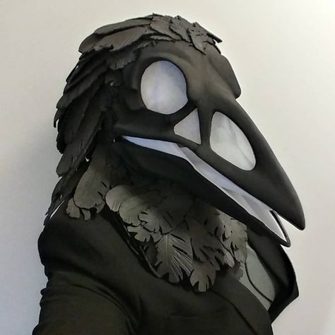 Skull Crow Fursuit, Crow Fursuit, Crow Skull Mask, Raven Skull Mask, Crow Cosplay, Crow Character, Witches Aesthetic, Fursuit Making, Raven Mask