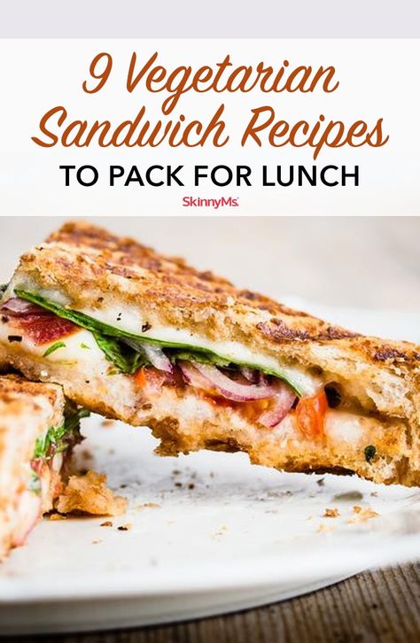 Resep Sandwich, Healthy Sandwich Recipes, Vegetarian Recipes Lunch, Vegetarian Sandwich, Veggie Sandwich, Lunch Food, Healthy Sandwiches, Vegetarian Lunch, Tasty Vegetarian Recipes