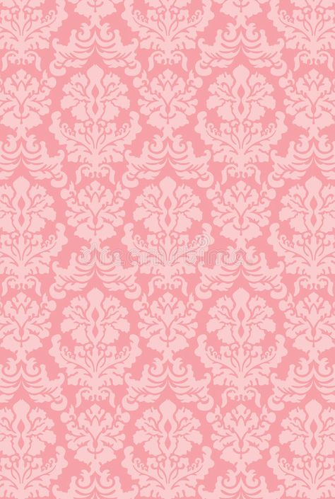 Victorian Wallpaper New Color. A classic victorian wallpaper pattern created in , #spon, #classic, #victorian, #Color, #Victorian, #Wallpaper #ad Pink Victorian Wallpaper, Pink Wallpaper Home, Lavender Wallpaper, Hedda Gabler, Pink Backgrounds, Senior Thesis, Pink Victorian, Design Tech, Victorian Pattern