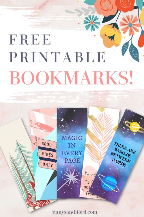 Free printable bookmarks! Get a copy of my free pdf printable bookmarks. Perfect for adults, kids and any book lover! There are ten books marks, all with fun quotes, cute pictures and lots of colour. Never lose your place in your book again and reprint as many as you like. Fantasy Bookmarks Printable, Book Mark Quotes, Free Bookmarks, Book Marks Printable, Printable Bookmarks Aesthetic, Cute Bookmarks Printable, Printable Bookmarks, Bookmark Printable, Fantasy Bookmarks