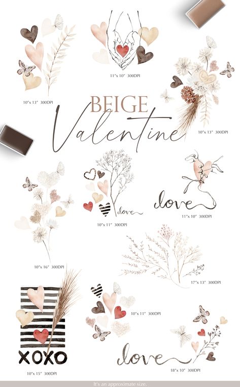 Make a variety of Valentine's products with beautiful and comfortable Boho images! Boho Valentines Day, Boho Valentines, Boho Images, Boho Valentine, Valentine's Decor, Heart Clipart, Valentines Day Clipart, Day Stickers, Printable Pictures