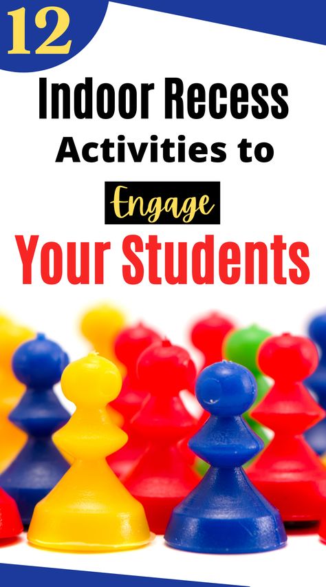 If you've ever barely survived the chaos that is #indoorrecess, I hope you’ll find some great ideas to try. #indoorrecessactivities Whole Class Games To Play, Indoor Recess Ideas, Indoor Recess Games, Indoor Recess Activities, Recess Activities, Recess Games, Partner Games, Indoor Recess, Science Writing