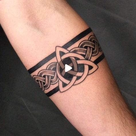 Celtic Wrist Band Tattoo, Celtic Band Tattoo, Celtic Tattoos For Men, Wrist Band Tattoo, Celtic Knot Band, Tattoo Band, Melbourne Tattoo, Celtic Knot Tattoo, Celtic Band