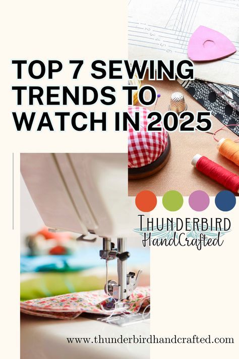 Starting A Sewing Business From Home, See Your Own Clothes, 2024 Sewing Trends, Trending Sewing Projects, Craft Trends 2025, What To Do With Extra Fabric, 2025 Craft Trends, Sewing Vision Board, Zero Waste Sewing Patterns