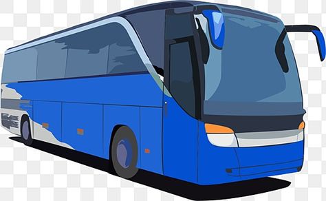 School Bus Clipart, Bus Clipart, Bus Illustration, Bus Transportation, Red Clipart, Bus Cartoon, Blue Clipart, Bus Png, Couple Comics