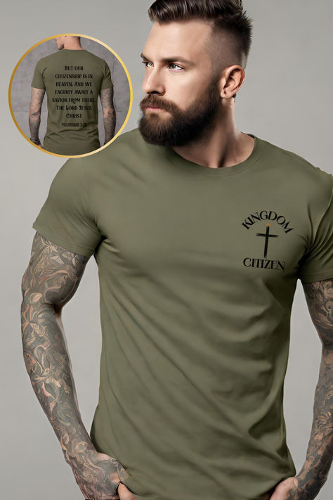 Christian Shirts for Men Christian T ShirtsMen Christian Gifts Bible Verse Shirt new believer gift Scripture Shirts For Men, Men Christian Shirts, Christian Shirts Designs Men, Christian Shirts For Men, Mens Christian Shirts, Christian T Shirts Designs, Christian Clothing Men, Masculine Shirts, Christian Tshirt Design