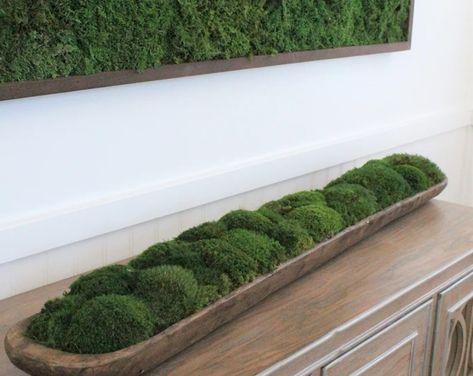 Nature decor - Etsy Centerpiece For Dining Table, Moss Centerpieces, Dough Bowl Centerpiece, Wabi Sabi Decor, Bowl Centerpiece, Unique Centerpieces, Top Decor, Unique Planter, Preserved Moss