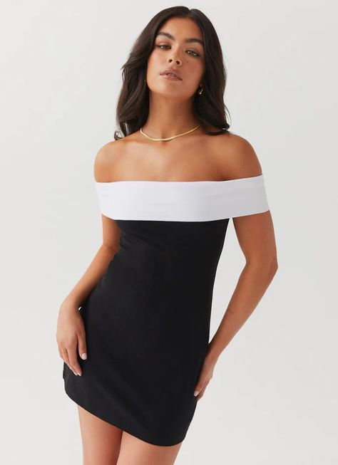 New Arrivals Clothing For Women | Trend & Party Dresses | Peppermayo US Sorority Rush Outfits, Off Shoulder Design, Rush Outfits, Diamonds And Pearls, Eve Dresses, New Years Eve Dresses, Eve Outfit, New Years Eve Outfits, Long Sleeve Knit Dress