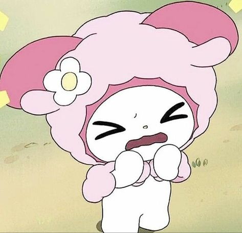 Melody Hello Kitty, Hello Kitty My Melody, Hello Kitty Pictures, Cartoon Icons, Cute Profile Pictures, Animated Icons, Cartoon Pics, Sanrio Characters, My Melody