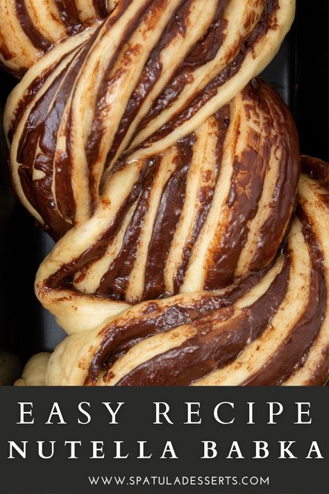 Brioche, Essen, Nutella Babka Recipe, Nutella Bread Recipe, Babka Filling Ideas, Easy Babka Recipe, Babka Chocolate, Nutella Brioche, Nutella Babka