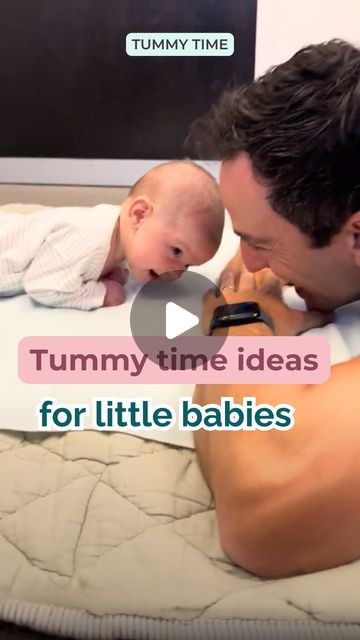 Dr Golly Paediatrician on Instagram: "A few ideas for Tummy Time activities:
🚼 Lie down on your back and have your baby lie face to face with you on your chest.
🚼 Put your baby on their tummy on their play mat and get down there with them. This will encourage them to look up at you. 
🚼 Roll a towel up and place it under their chest to help elevate their chest.

Get involved in their Tummy Time with them. You are much more exciting to them than any of their toys!

#drgolly #paediatrician #doctor #tummytime" Roll A Towel, Tummy Time Newborn, Newborn Video, Tummy Time Toys, Baby Tummy Time, Self Esteem Activities, Tummy Time Activities, Tummy Time Mat, Baby Facts