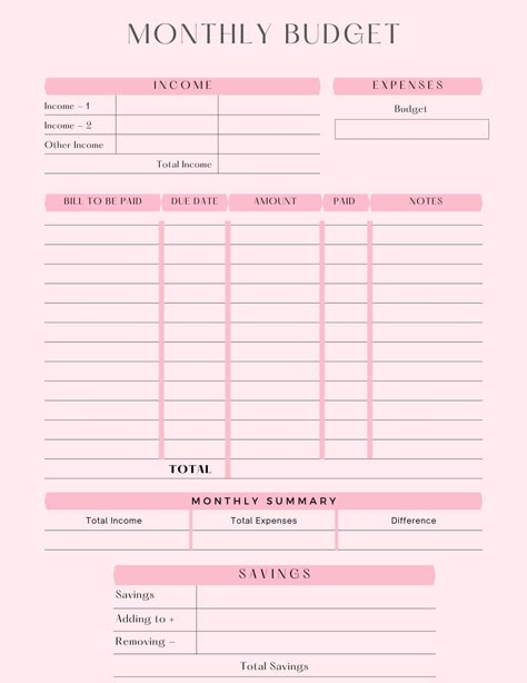 "Check out this cute Monthly Budget Overview Template Printable, Paycheck Budget Printable, Budget Binder, Budget Planner, Budget Template, Budget by Paycheck, A5 Planner Inserts Digital Download Printable that will help you save money FAST - Download your purchase instantly - No shipping fees WHO IS THIS LISTING FOR? For anyone looking for a way to track their debt repayments and to push themselves to become debt free Go get yourself going and make sure you are on track to reaching your financi First Time Budgeting, Monthly Budget Free Printable, Budget Binder Organization, Zero Dollar Budget Template, Budget And Savings Planner, Budget Sheets Templates, Good Notes Templates Free Budget Planner, Budgets For Beginners Printables, Apartment Budget Template