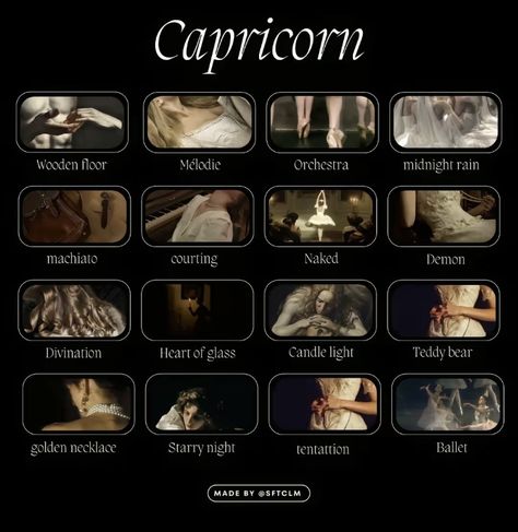 Dark Hyper Feminine Aesthetic, Dark Capricorn Aesthetic, January Capricorn Aesthetic, Capricorn Energy Aesthetic, Capricorn Vibes Aesthetic, Capricorn Fashion Aesthetic, Dark Astrology Aesthetic, Capricorn Rising Makeup, Virgo And Capricorn Relationship